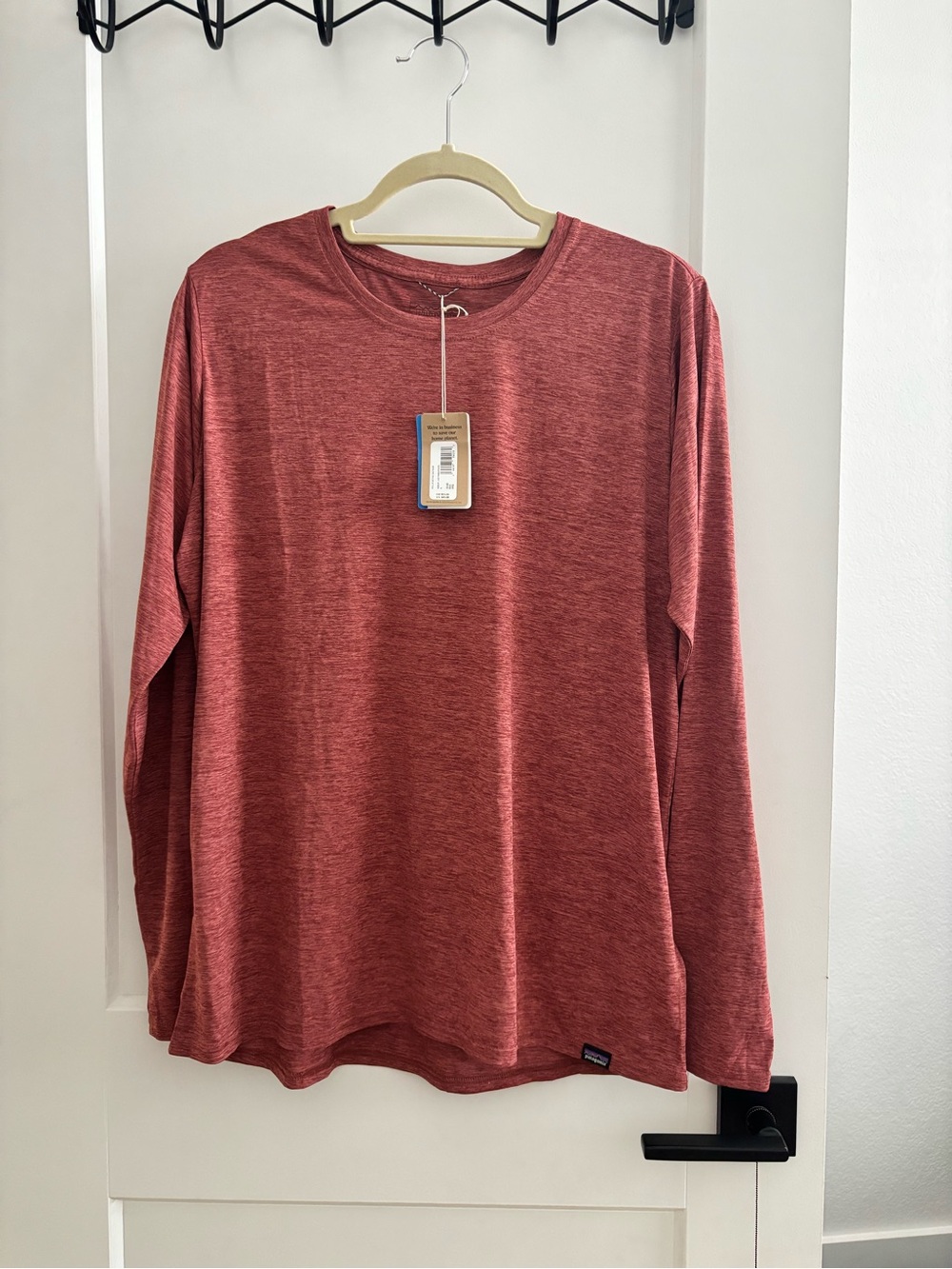Patagonia Rosehip Heathered Long-Sleeve Capilene Shirt